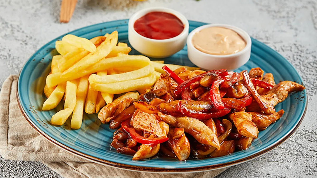 Barbekü Souslu Toyuq