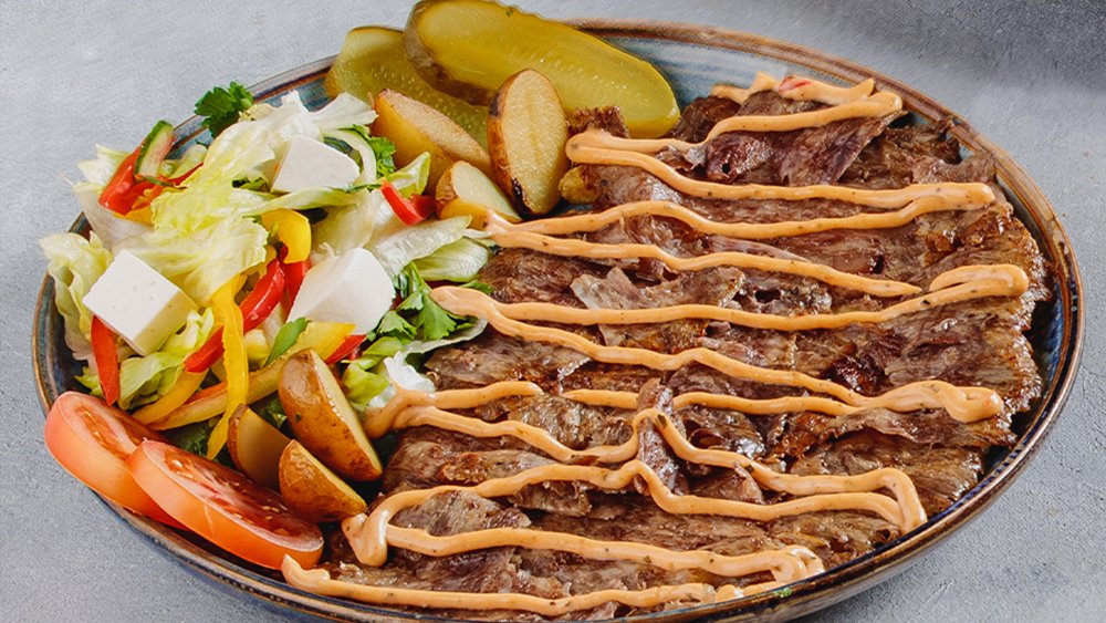 Dönər Xırtıldayan Kartof Fri ilə