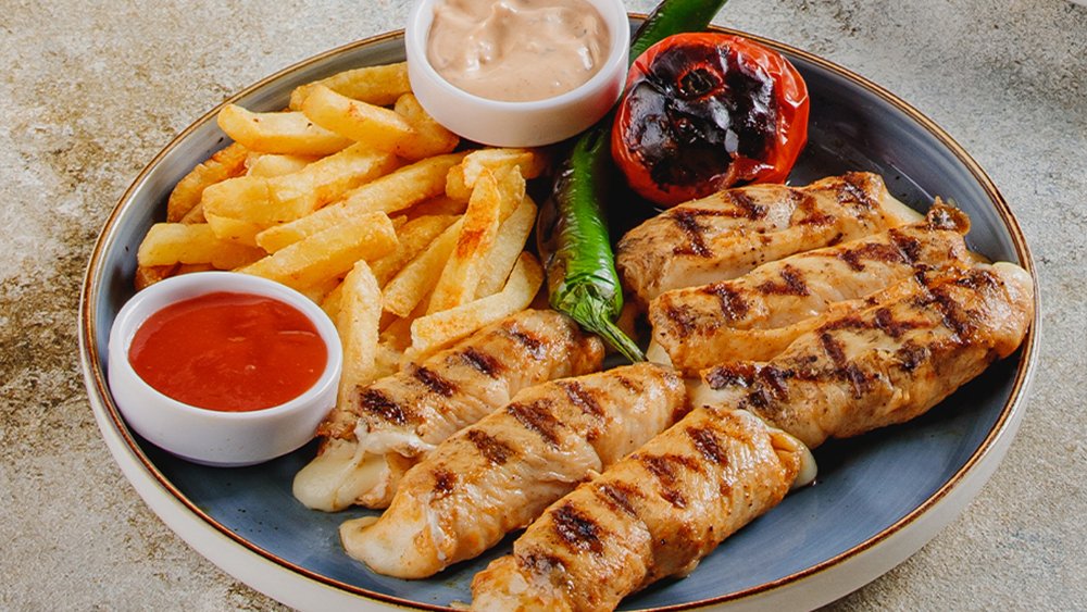Pendirli toyuq sarma