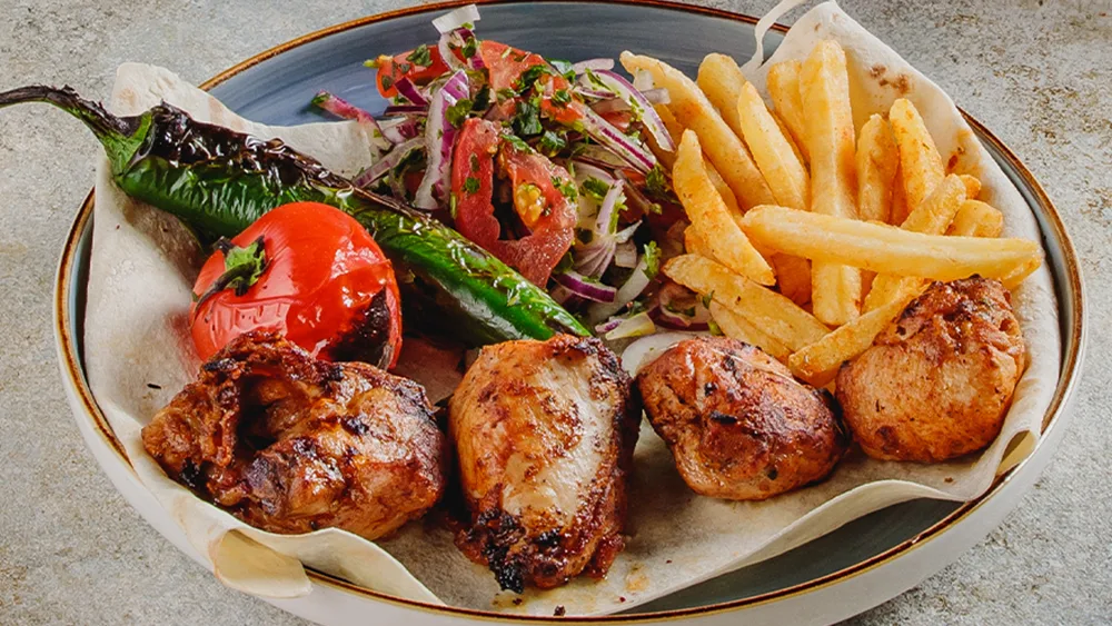 Sümüklü Toyuq Şiş