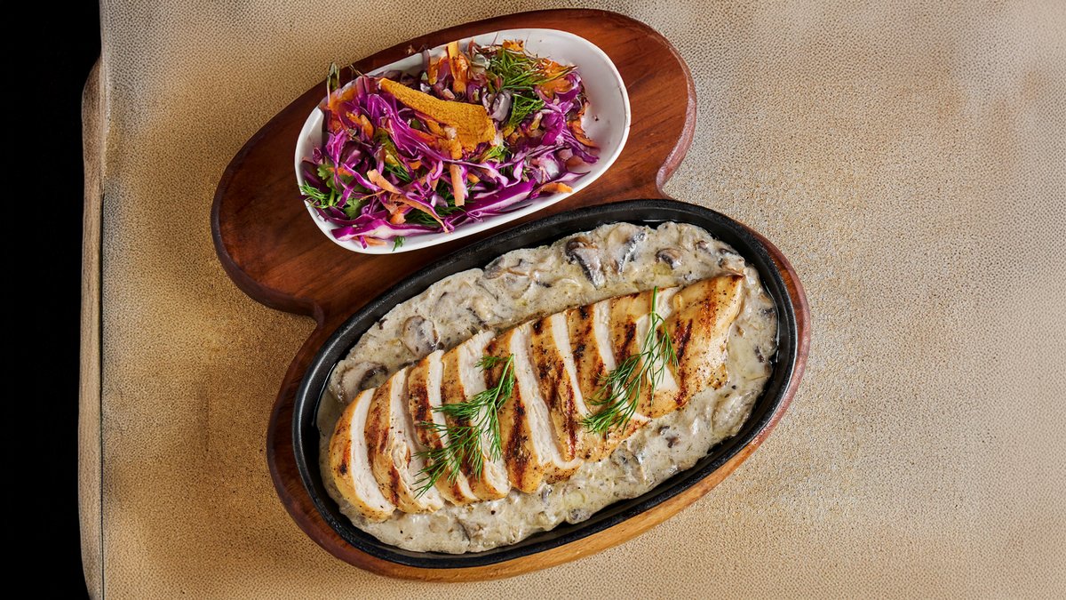 Toyuq stroganoff