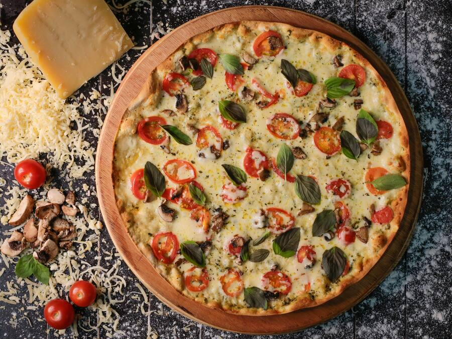 Pizza Borda e Lenha Fit