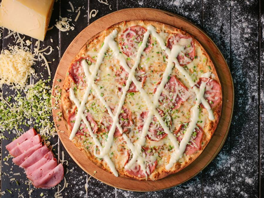 Pizza Lombinho Recheado