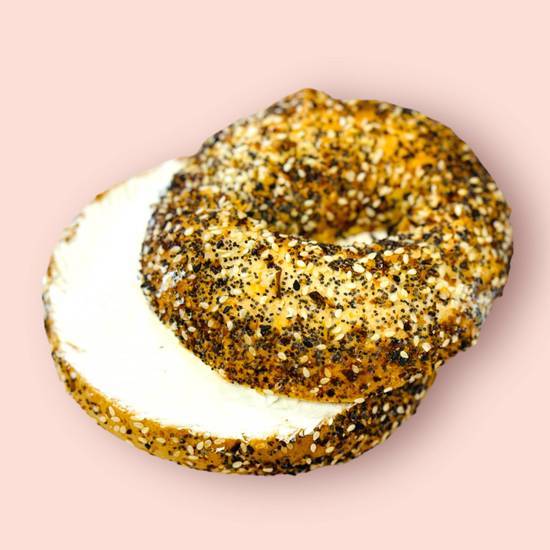 Everything Bagel with Cream Cheese