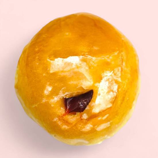 Raspberry Filled Donut