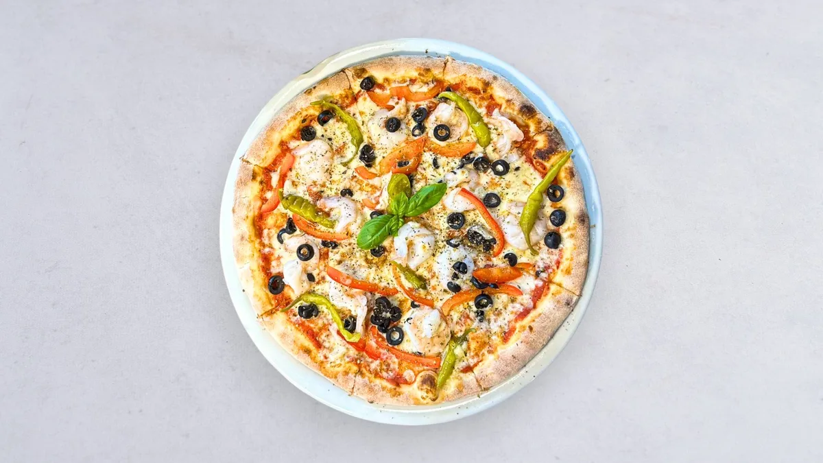 Pizza Gamberetti piccanti