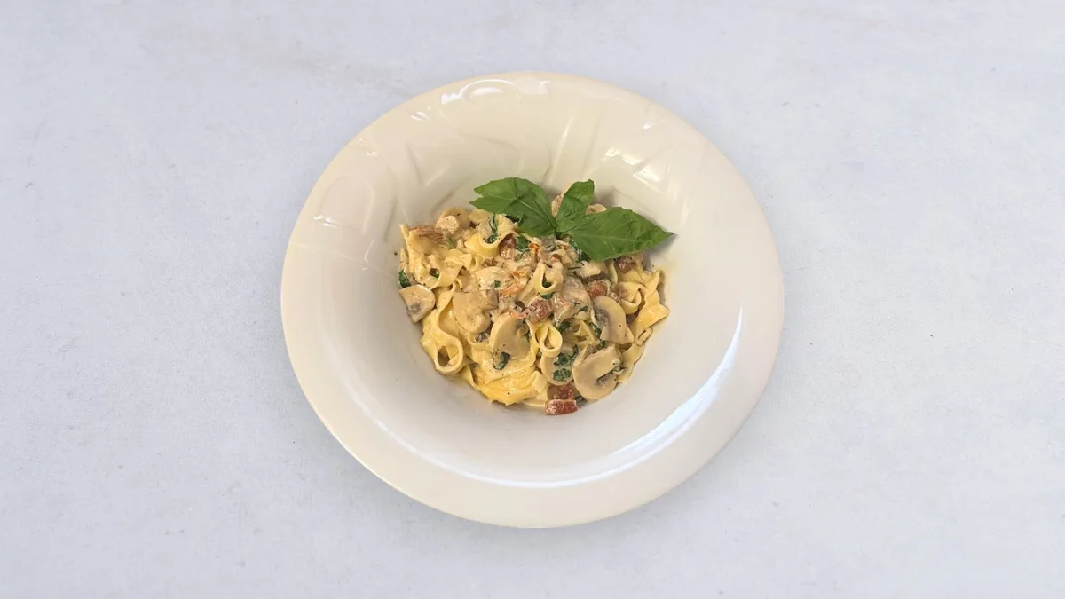 Pomodoro e funghi