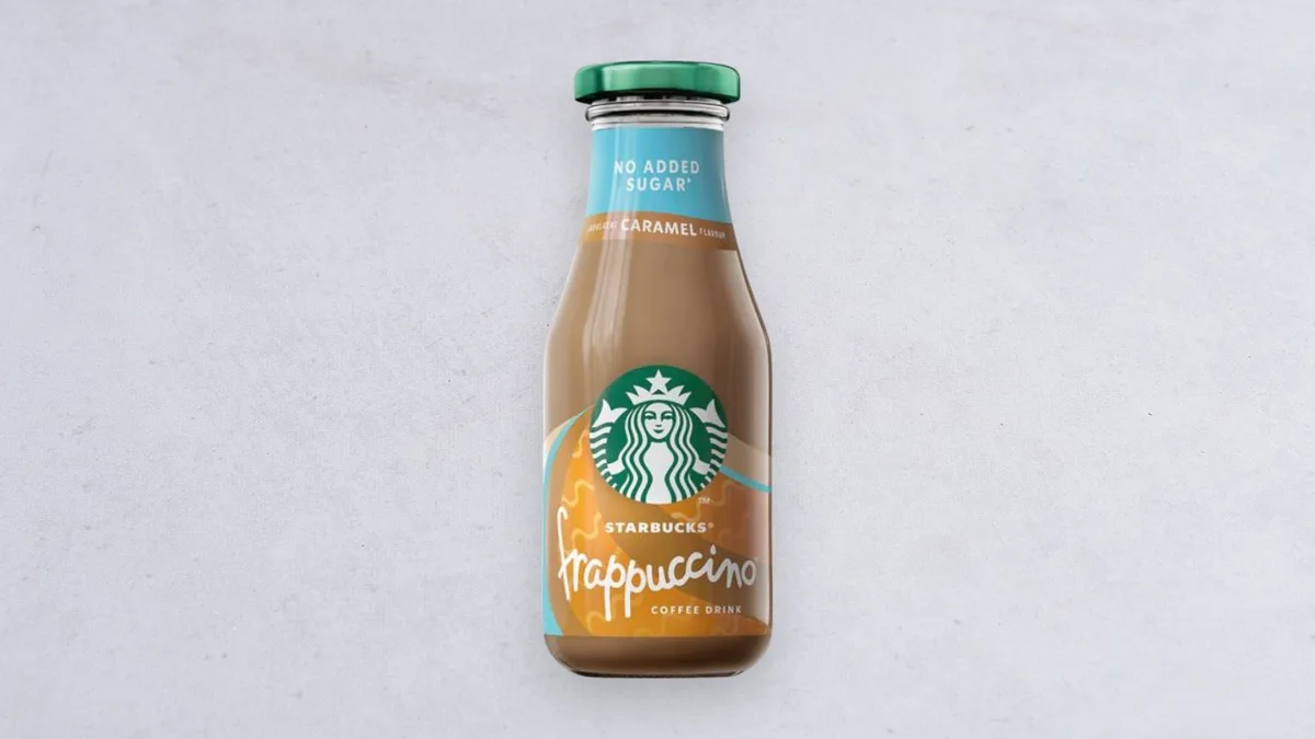 Starbucks Frappuccino Caramel Mleczny napój kawowy