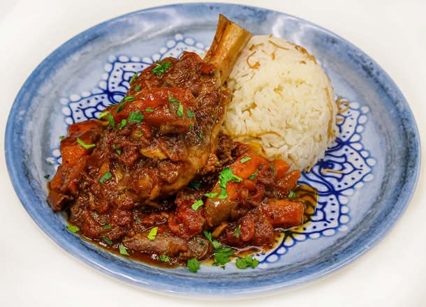 Lunch Lamb Shank