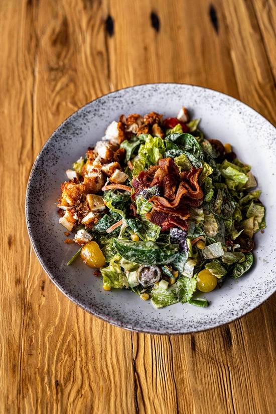 CRISPY FRIED CHICKEN SALAD