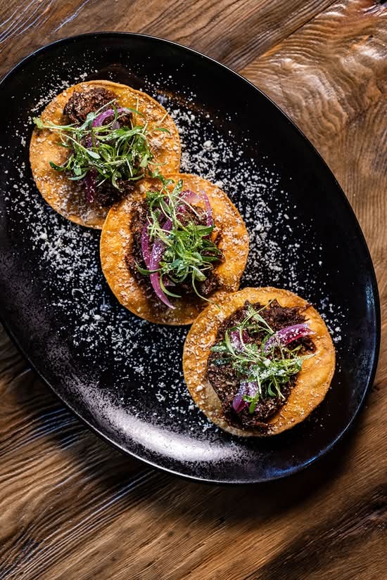 SHORT RIB TOSTADA