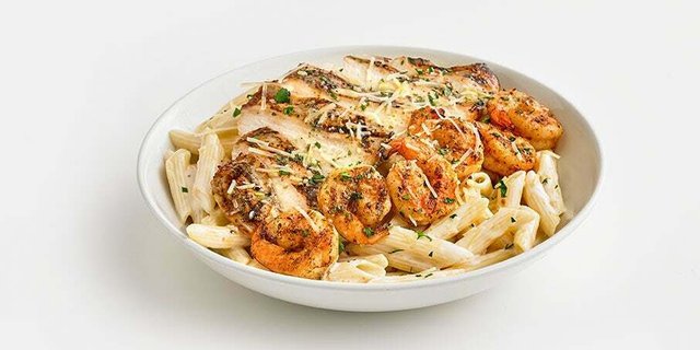 Chicken and Shrimp Pasta