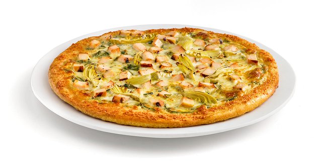 Chicken Spinach and Artichoke Gluten-Free Pizza