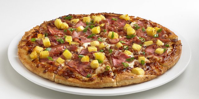 Hawaiian BBQ Pizza