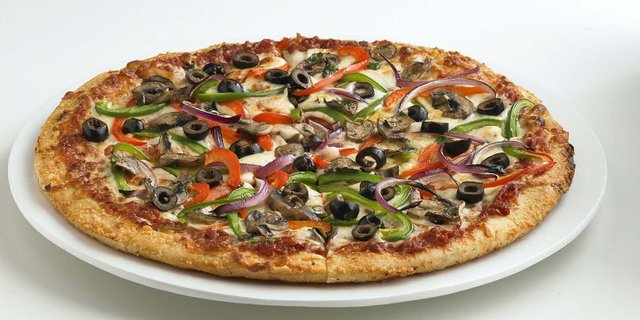 Veggie Gluten-Free Pizza