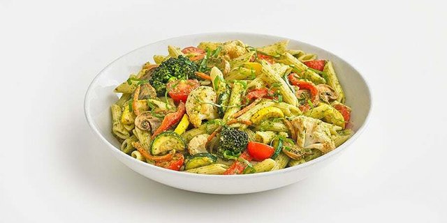 Veggie Pesto Pasta