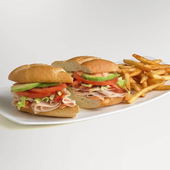 Turkey-Bacon-Avocado Sandwich