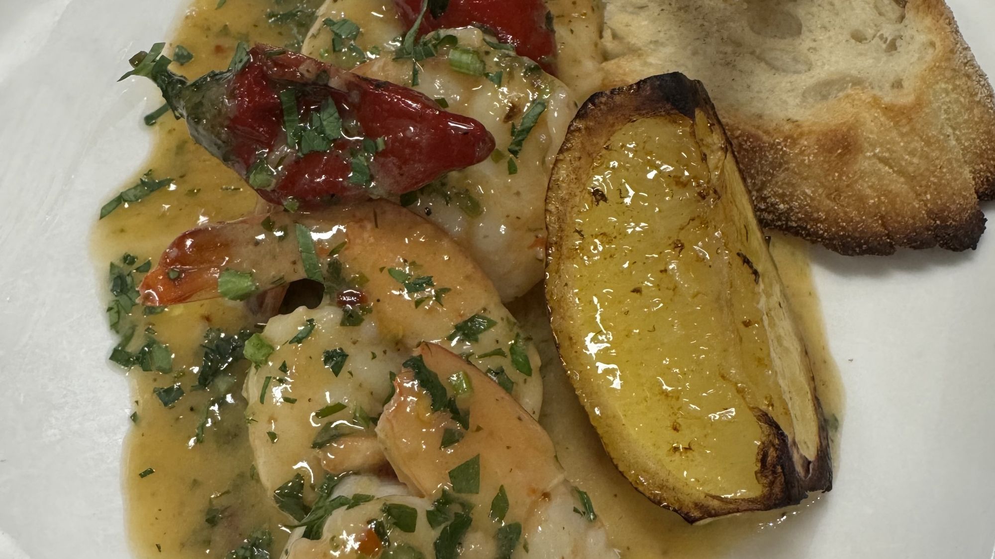 Shrimp scampi
