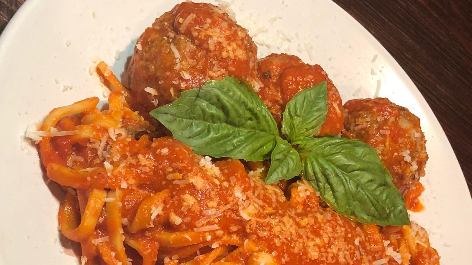 Spaghetti con le polpette