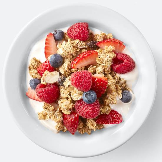 Granola and Greek Yogurt Parfait