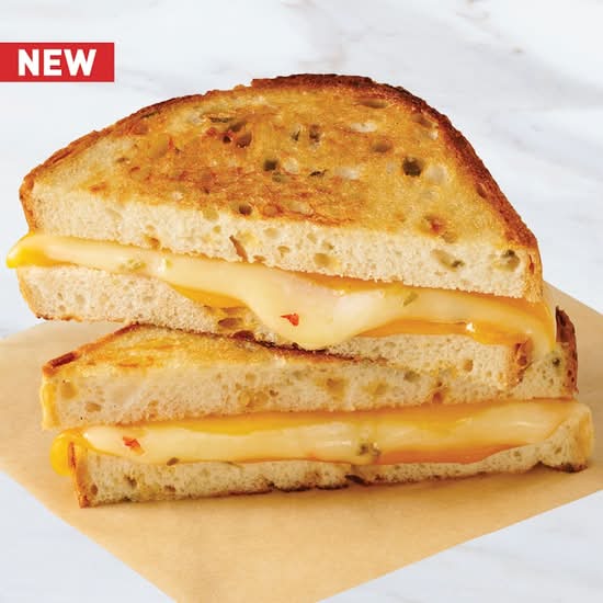Jalapeno Cheddar Grilled Cheese