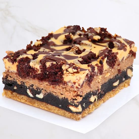 Peanut Butter  and Chocolate Bar - contains nuts