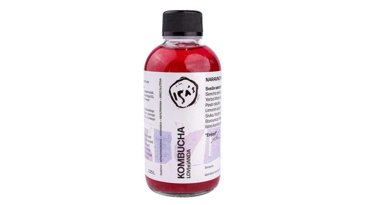 Isa's kombucha Lov(e)anda 0.25 l