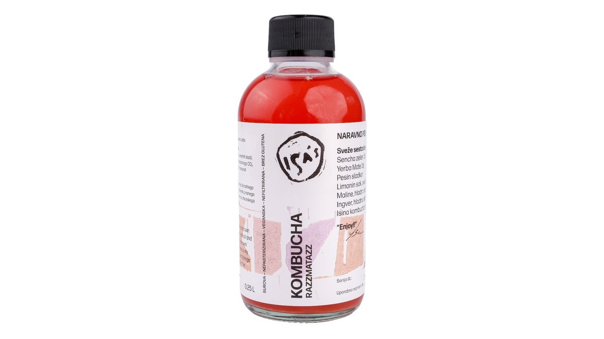 Isa's Kombucha Razzmatazz 0.25 l