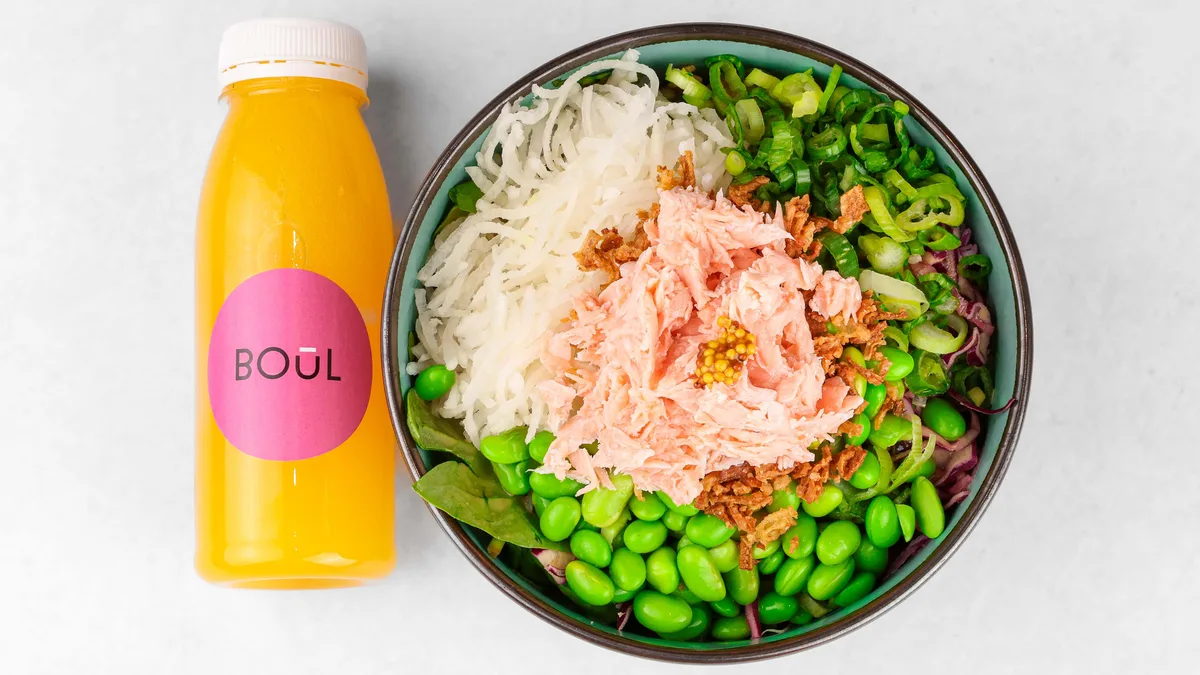 Salmon boul in mini limonada 0.25 l