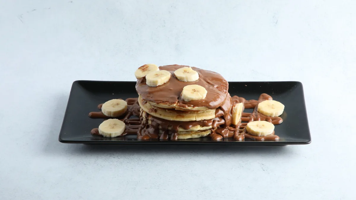 Pancakes Nutella και Μπανάνα