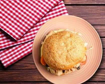 Chicken Kebab Bun
