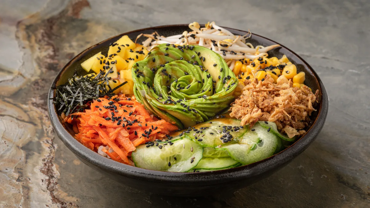 Avocado Lover Poke Bowl 🌱