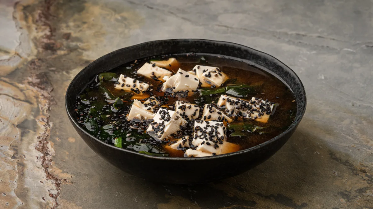 Miso soup tofu 🌱