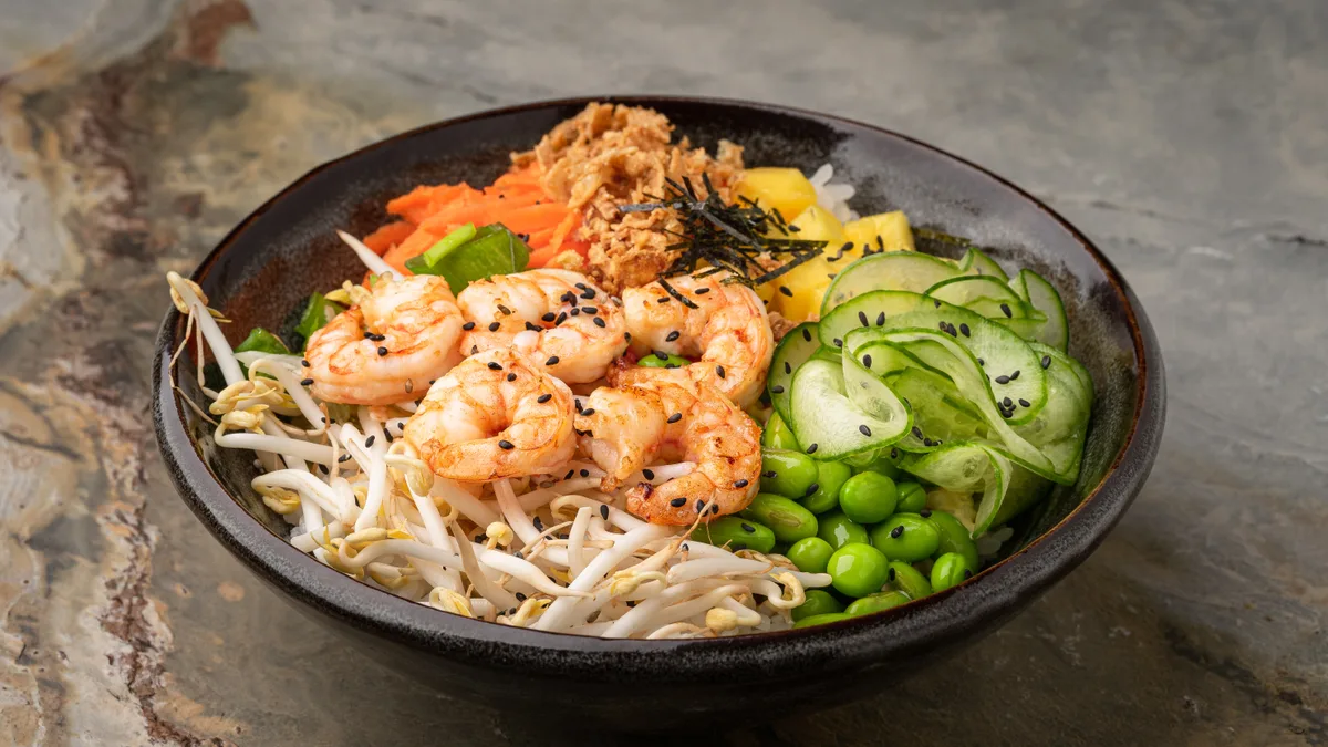 Shrimp Dream Poke Bowl