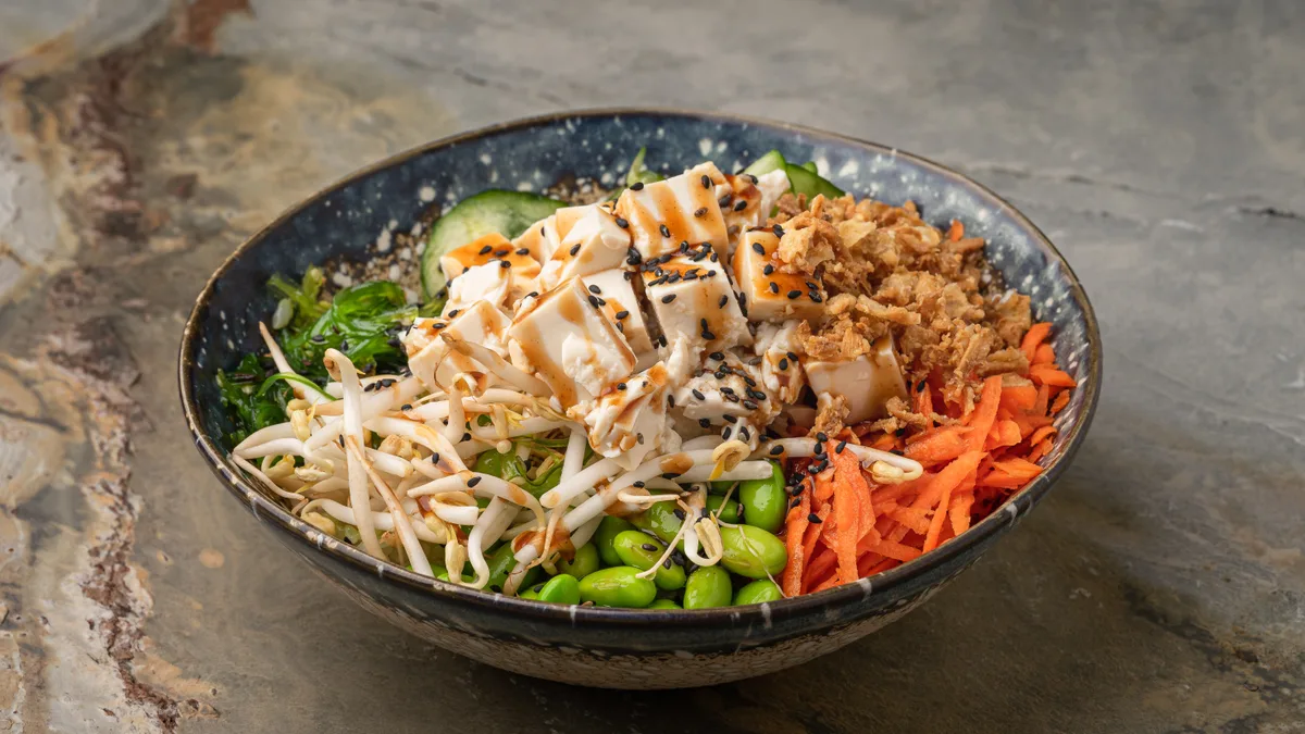 Tofu Vegan Power Bowl 🌱