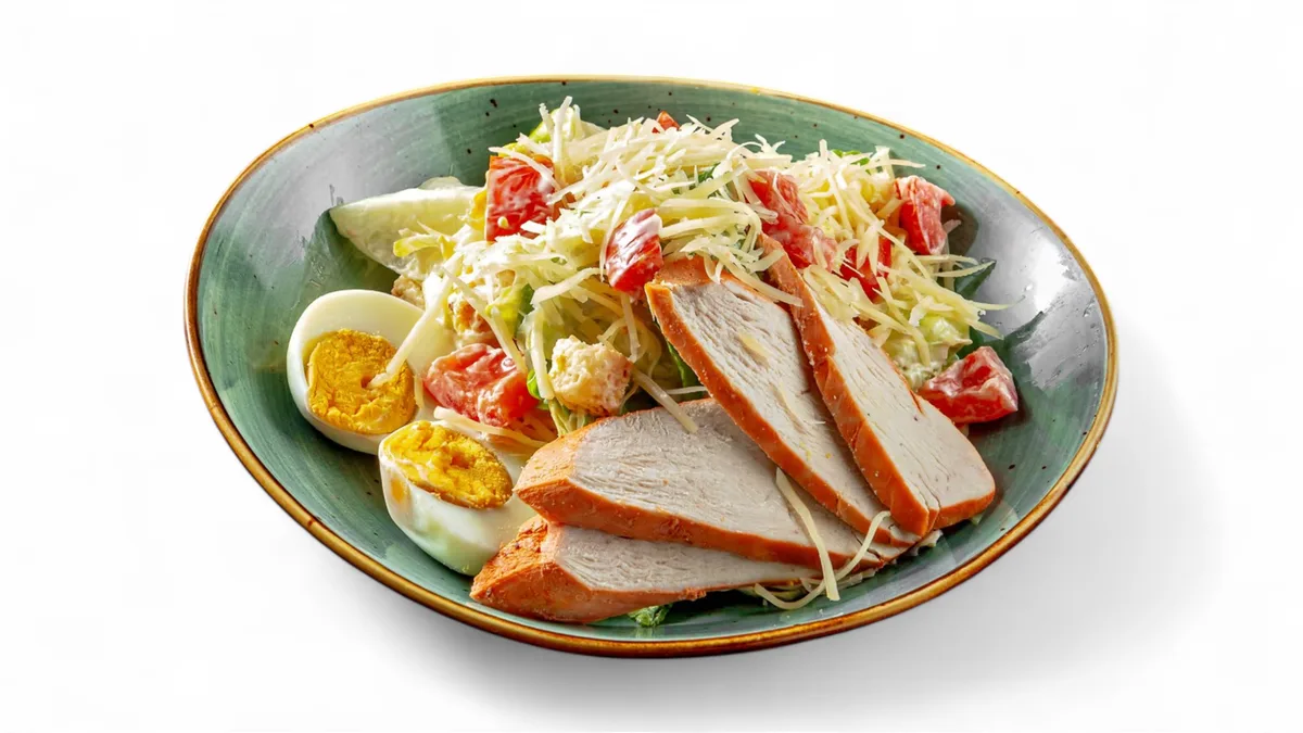 Цезарь салат Caesar salad