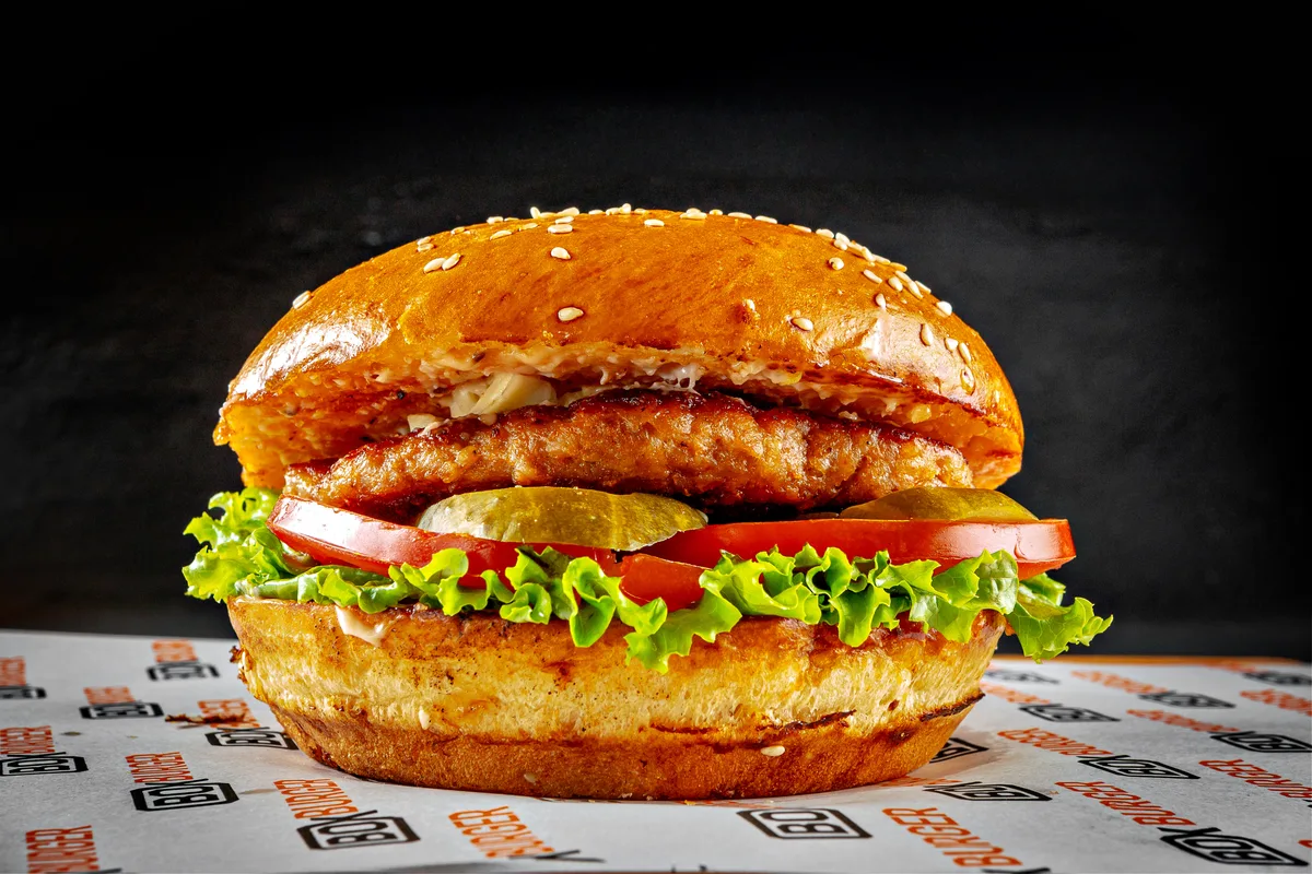 Классический гамбургер куриный Classic chicken burger