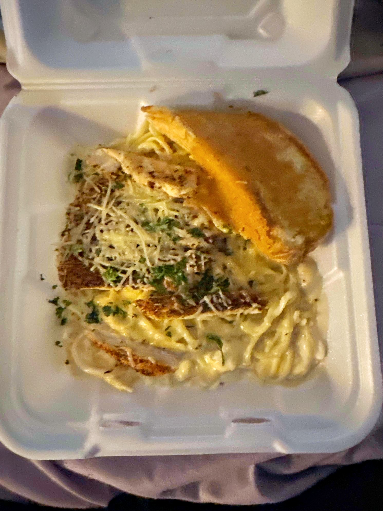 Blackened Chicken Alfredo