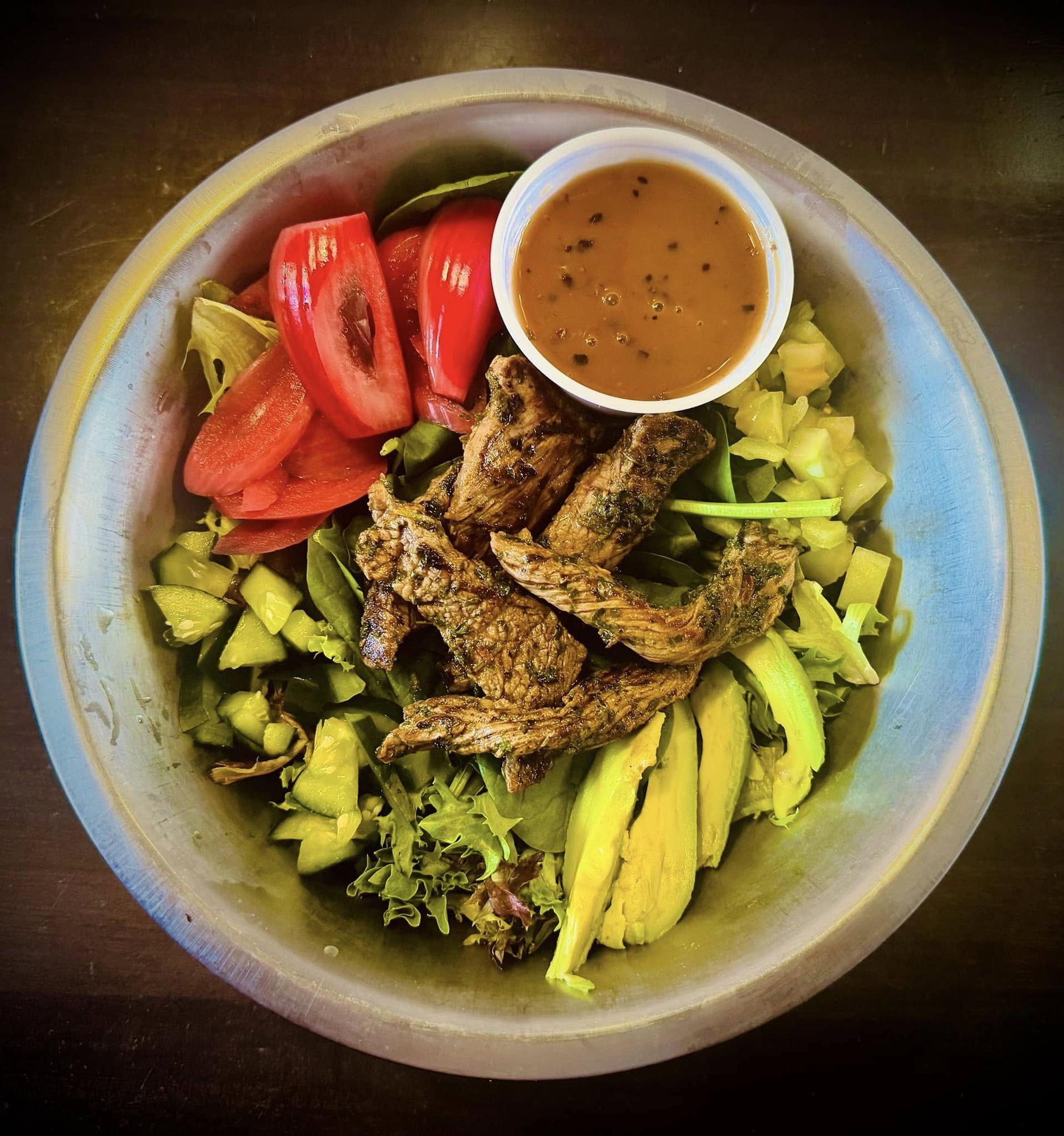 Chimichurri Steak Salad