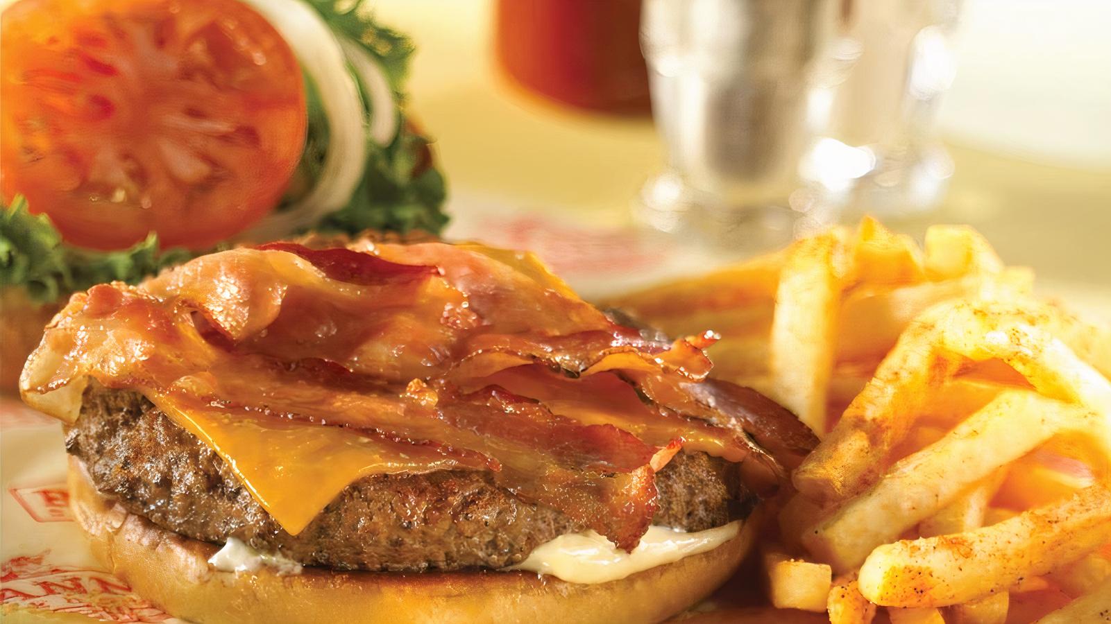 Cheddar and Bacon Burger