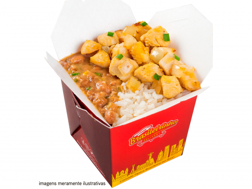 Box Frango Em Cubos