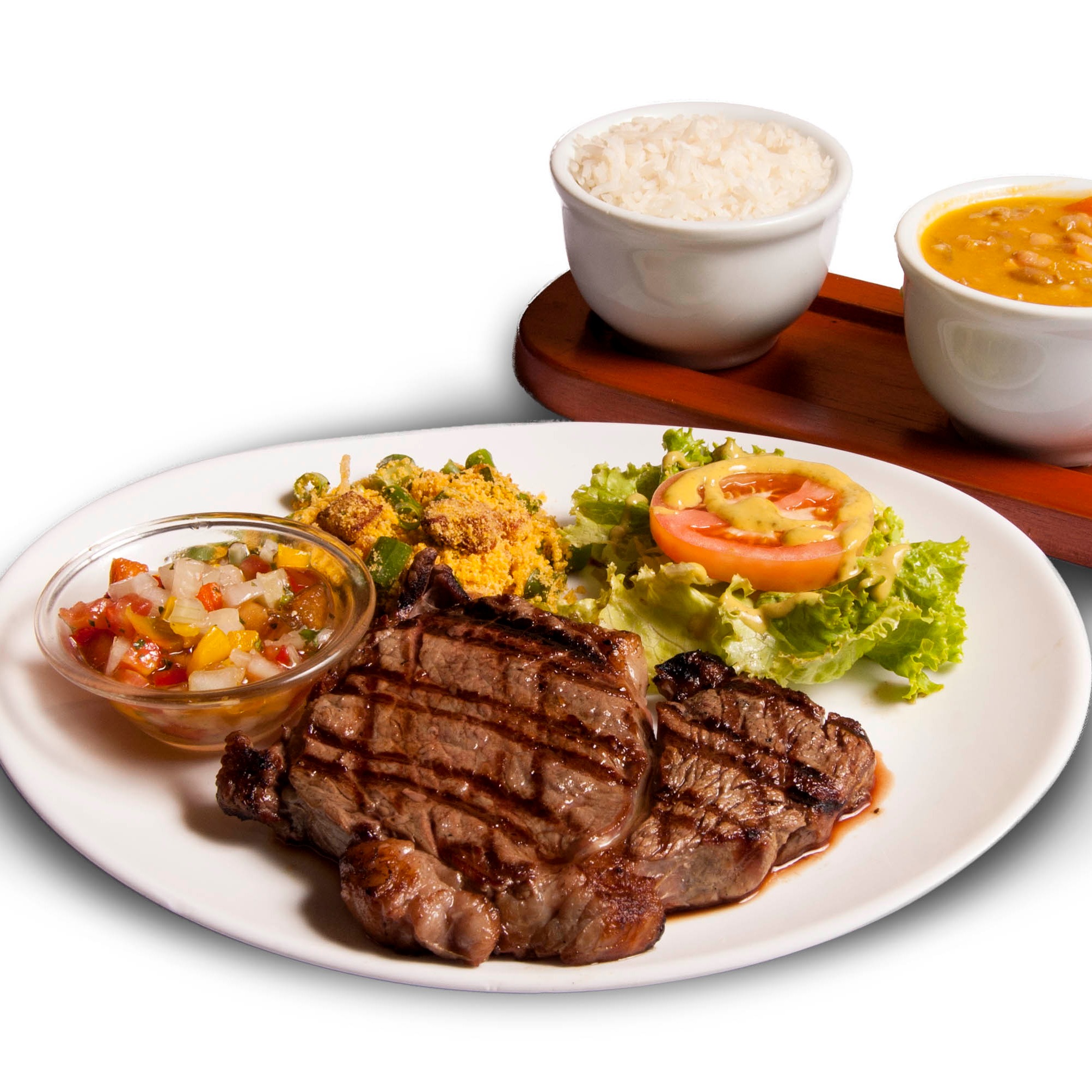 Feijão do Chef com Rib Eye
