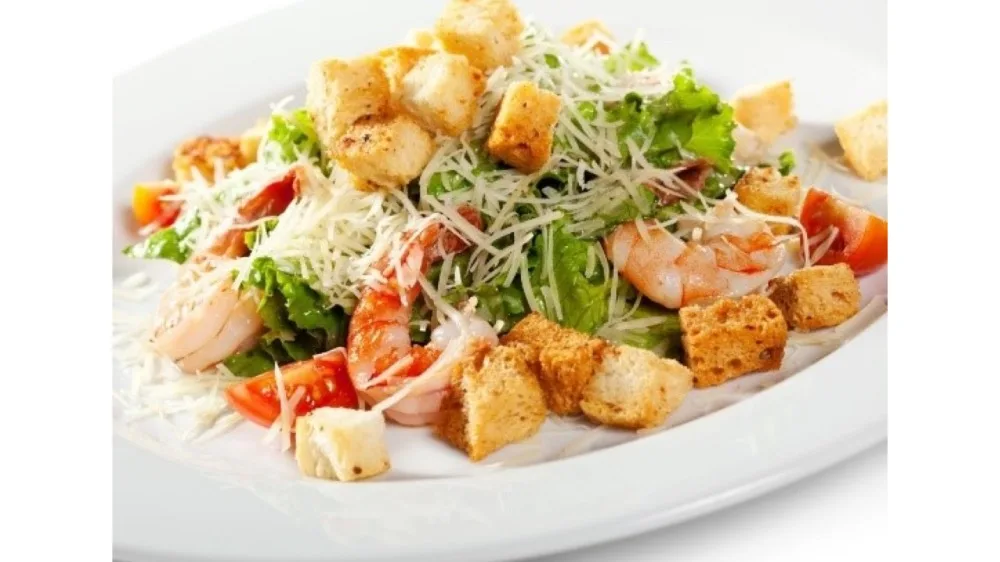 Caesar With Shrimps