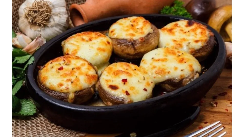 Mushroms With Cheese