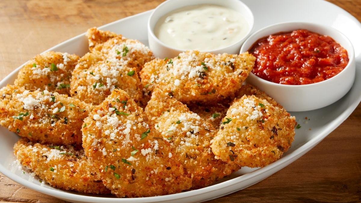 Crispy ‘Mozz’ Ravioli