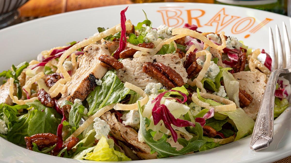 Shaved Chicken Chopped Salad