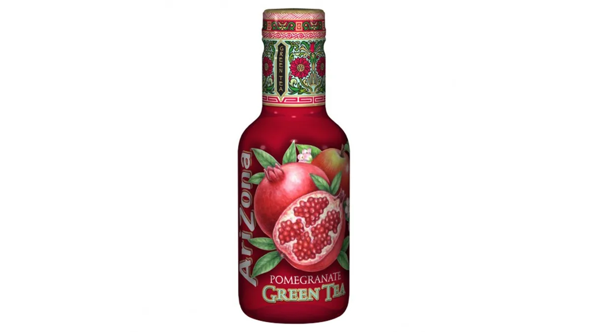 AriZona Green Tea Pomegranate 0.450l