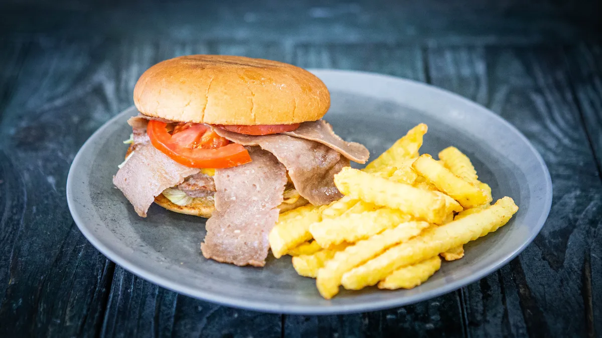 Burger Kebab (eine)