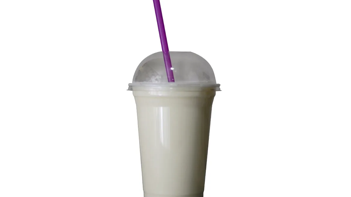 Milkshake passion fruit
