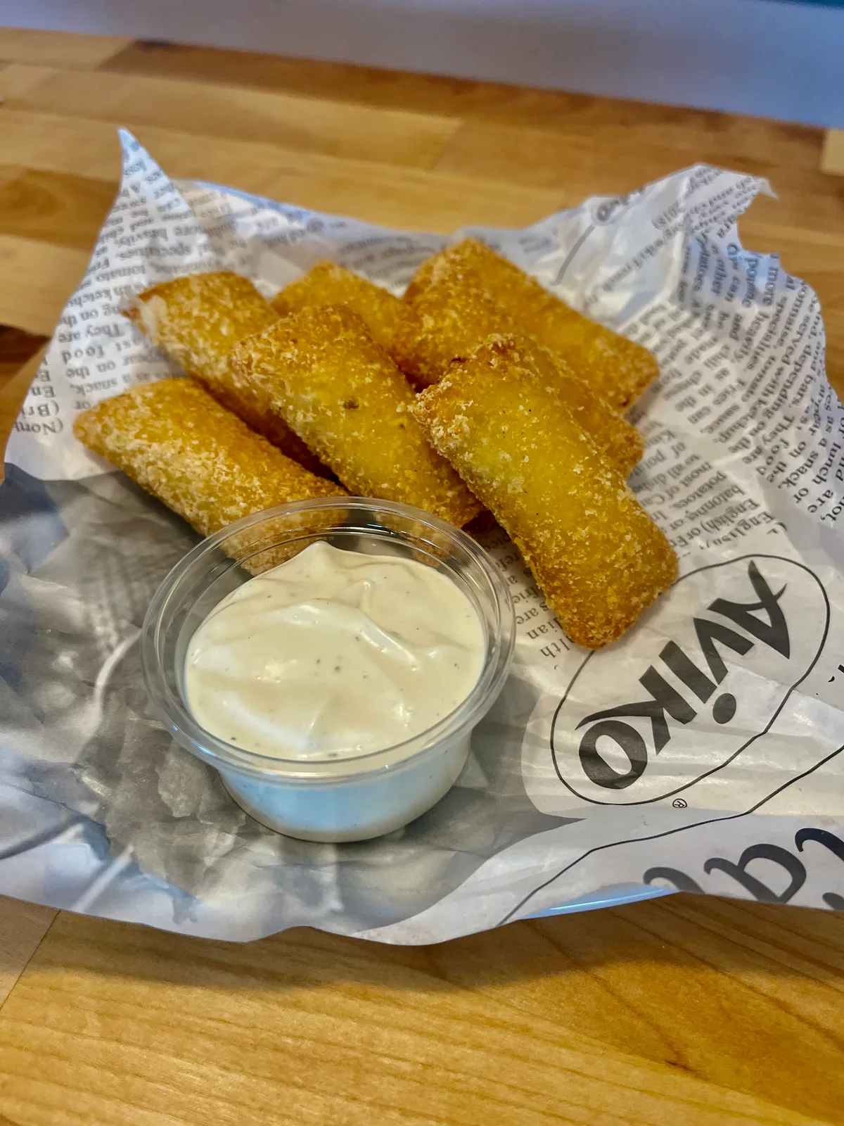 potato pockets with Gouda cheese